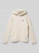 Quiksilver Hoodie mit Känguru-Tasche in Offwhite, Größe 152