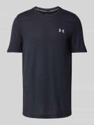 Under Armour T-Shirt mit Label-Print in Black, Größe L