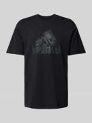 ADIDAS SPORTSWEAR T-Shirt mit Rundhalsausschnitt in Black, Größe L