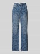 Neo Noir Straight Leg Jeans im 5-Pocket-Design Modell 'Simona' in Jean...