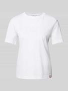 MaxMara Leisure T-Shirt mit Label-Schriftzug Modell 'PAGGIO' in Weiss,...