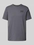 Under Armour T-Shirt mit Label-Print Modell 'SPORTSTYLE' in Anthrazit,...