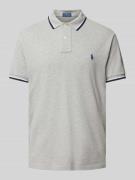 Polo Ralph Lauren Custom Slim Fit Poloshirt mit Logo-Stitching in Hell...