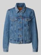 Levi's® Jeansjacke mit Brusttaschen in Jeansblau, Größe L