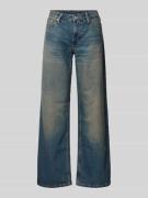 WEEKDAY Loose Fit Jeans im 5-Pocket-Design Modell 'Ample' in Jeansblau...