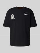 Balr. T-Shirt mit Label-Stitching Modell 'Game of the Gods Graffiti' i...