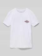 Billabong T-Shirt mit Rundhalsausschnitt Modell 'CRAYON WAVE' in Weiss...