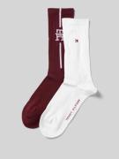 Tommy Hilfiger Socken mit elastischem Rippenbündchen im 2er-Pack in Du...