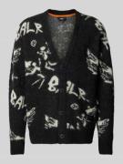 Balr. Strickjacke mit V-Ausschnitt Modell 'Game of the Gods' in Black,...