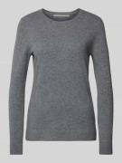 (The Mercer) N.Y. Kaschmirpullover mit Rundhalsausschnitt in Mittelgra...