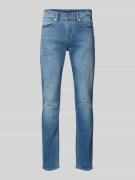 Pepe Jeans Slim Fit Jeans mit 5-Pocket-Design in Blau, Größe 30/32