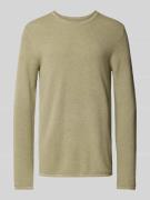 MCNEAL Regular Fit Strickpullover mit Strukturmuster in Lind Melange, ...