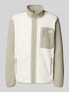 The North Face Sweatjacke mit Label-Stitching Modell 'YUMIORI' in Offw...