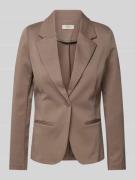 Fransa Blazer mit Paspeltaschen in Taupe, Größe L