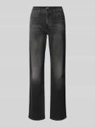 BOSS Straight Leg Jeans im 5-Pocket-Design Modell 'PARKWAY' in Dunkelg...