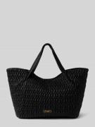 Liu Jo White Handtasche mit Strukturmuster Modell 'Cromite' in Black, ...