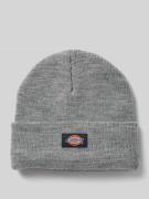 Dickies Beanie mit Label-Detail Modell 'GIBSLAND' in Mittelgrau Melang...