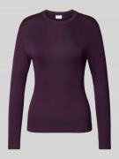 Vila Longsleeve mit Rundhalsausschnitt Modell 'ALEXIA' in Violett, Grö...