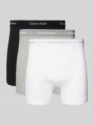 Calvin Klein Underwear Trunks mit Label-Bund Modell 'BOXER BRIEF' im 3...