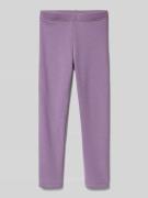 s.Oliver RED LABEL Kinder Leggings mit Thermofleece in Purple, Größe 9...