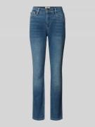 MAC Slim Fit Jeans im 5-Pocket-Design Modell 'California' in Blau, Grö...