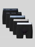 Calvin Klein Underwear Trunks mit Label-Bund Modell 'BOXER BRIEF' im 5...