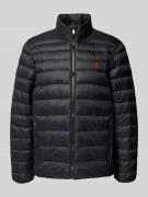 POLO RALPH LAUREN Steppjacke mit Stehkragen Modell 'TERRA' in Black, G...