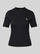 Dickies T-Shirt mit Label-Patch Modell 'MARYSVILLE' in Black, Größe L