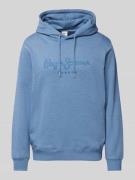 Pepe Jeans Hoodie mit Label-Stitching Modell 'New Nouvel' in Marine, G...