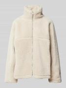 WITHBLACK Jacke aus Teddyfell in Offwhite, Größe S