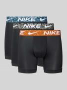 Nike Trunks mit elastischem Logo-Bund in Black, Größe L