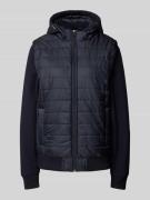 Christian Berg Men Sweatjacke mit Kapuze in Marine, Größe 3XL