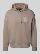 ARMANI EXCHANGE Hoodie mit Kapuze Modell 'Pique' in Beige, Größe L