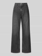 Jake*s Casual Wide Leg Jeans im 5-Pocket-Design in Black, Größe 36