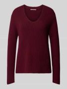 (The Mercer) N.Y. Strickpullover aus Kaschmir mit V-Ausschnitt in Bord...