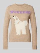 Weekend Max Mara Strickpullover mit gerippten Abschlüssen Modell 'OMBR...