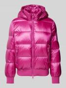 ARMANI EXCHANGE Steppjacke mit Stehkragen in Pink, Größe XL