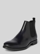 Jack & Jones Chelsea Boots aus Leder Modell 'WARGO' in Black, Größe 42