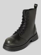 Guess Boots aus Leder Modell 'PALERMO' in Black, Größe 45