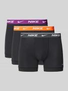 Nike Trunks mit Label-Detail Modell 'E-DAY' im 3er-Pack in Black, Größ...