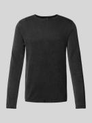 Jack & Jones Strickpullover mit Rundhalsausschnitt Modell 'ELEO' in Bl...