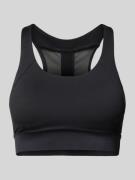 Stronger Sport-BH mit Racerback Modell 'Bounce' in Black, Größe S