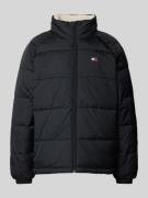 Tommy Jeans Steppjacke mit Logo-Stitching Modell 'VAIL' in Black, Größ...