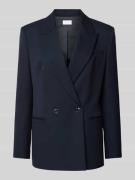 Jake*s Collection Blazer mit Reverskragen in Dunkelblau, Größe 40