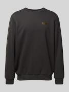 PUMA PERFORMANCE Sweatshirt mit Label-Print in Black, Größe M