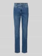 Christian Berg Woman Slim Fit Jeans mit Gürtelschlaufen in Blau, Größe...