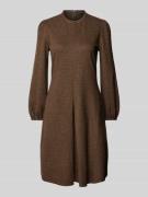 Weekend Max Mara Knielanges Kleid mit geripptem Rundhalsausschnitt Mod...