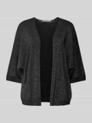 ZABAIONE Cardigan mit 1/2-Ärmel in Black, Größe L/XL