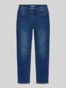 s.Oliver RED LABEL Regular Fit Jeans aus elastischem Baumwoll-Mix Mode...