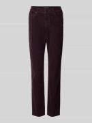 Angels Slim Fit Jeans im 5-Pocket-Design Modell Cici' in Aubergine, Gr...